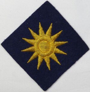40th Infantry Division Patch on Felt