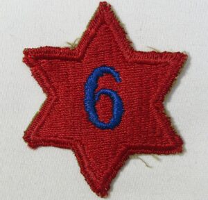6th Infantry Division Patch