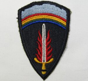 US Army SHAEF Supreme Headquarters Allied Forces Patch