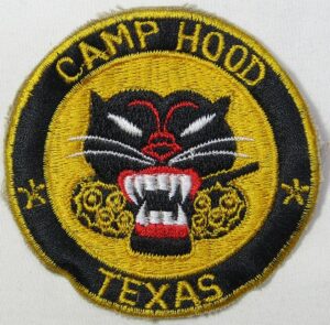 Camp Hood Texas Tank Destroyer Patch