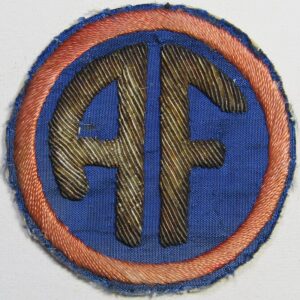 Allied Force Headquarters Bullion Patch