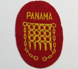 Panama Hellgate Patch on Felt