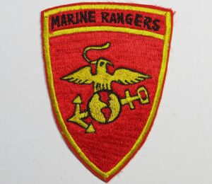 Theater Made USMC Marine Rangers Patch