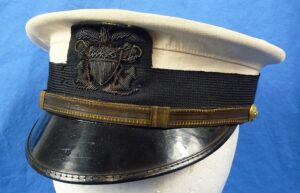 WWI U.S. Navy Officer Visor Cap