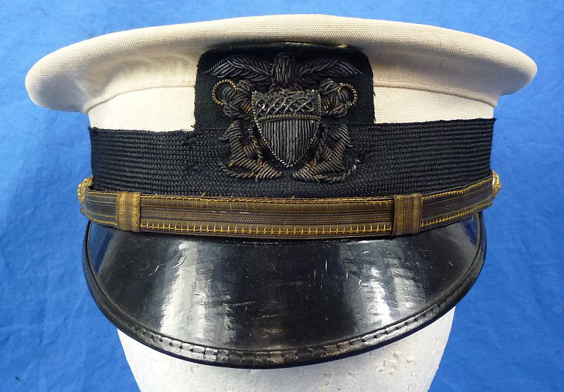 WWI U.S. Navy Officer Visor Cap - Image 2