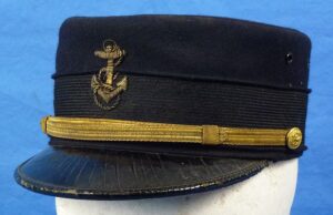 WWI Period U.S. Naval Academy Midshipman's Visor Cap