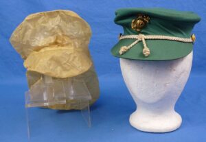 U.S. Marine Corps Woman's EM/NCO Summer Service Cap with Named Rain Cover