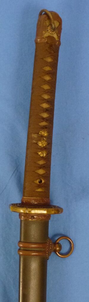 Signed WWII Shin Gunto Japanese Army Officer Sword