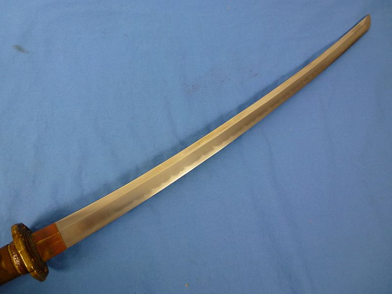 Signed WWII Shin Gunto Japanese Army Officer Sword - Image 4