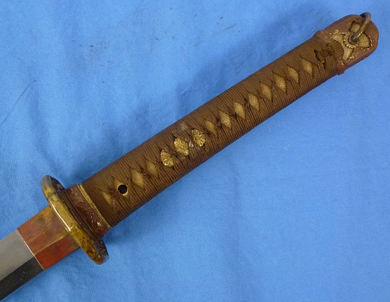Signed WWII Shin Gunto Japanese Army Officer Sword - Image 7