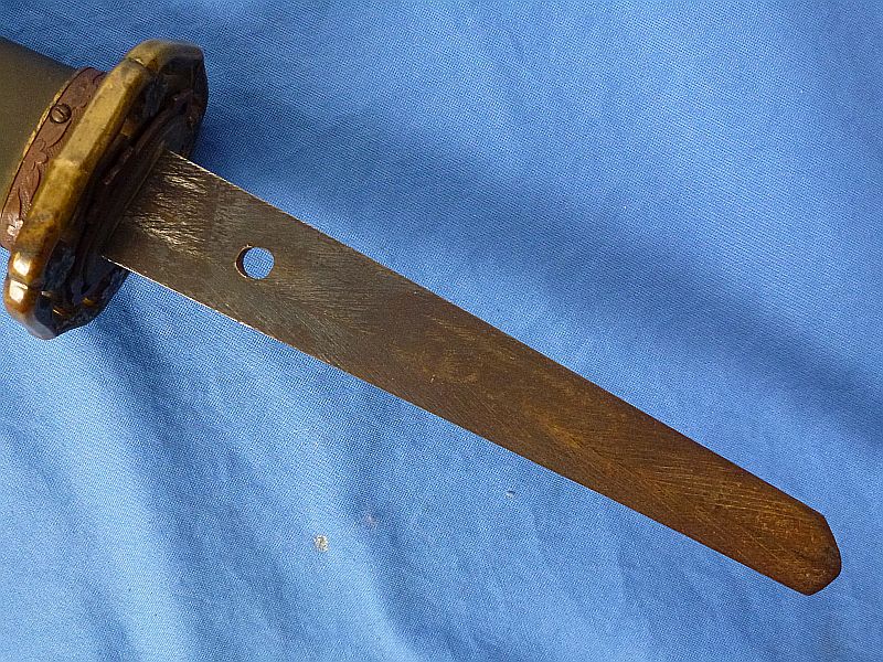 Signed WWII Shin Gunto Japanese Army Officer Sword - Image 10