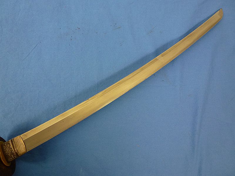 Japanese Wakizashi in Leather Combat Cover for Tank or Aviation Officers - Image 4