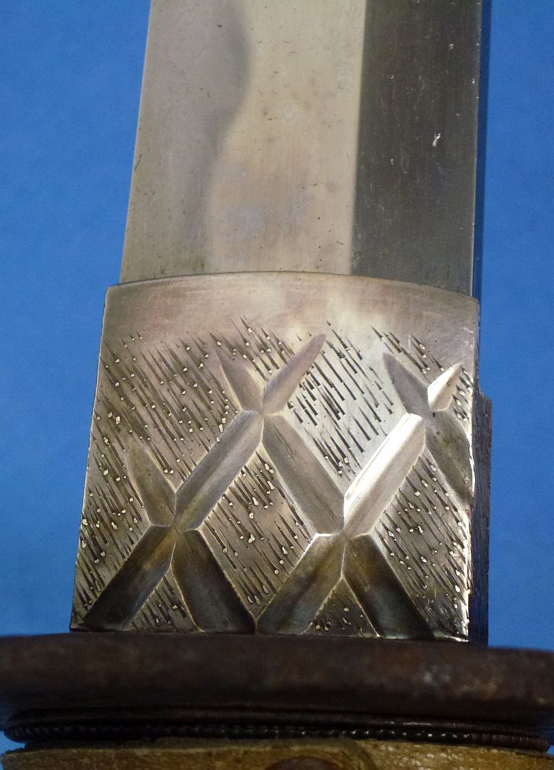 Japanese Wakizashi in Leather Combat Cover for Tank or Aviation Officers - Image 7