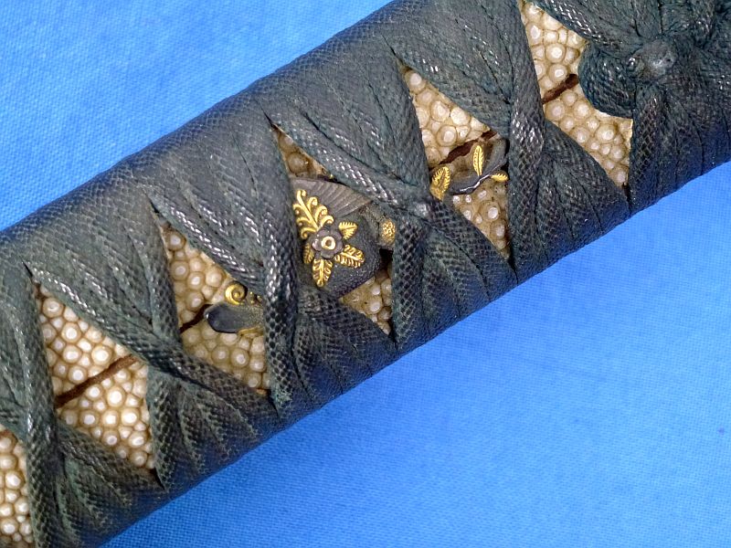 Japanese Wakizashi in Leather Combat Cover for Tank or Aviation Officers - Image 10