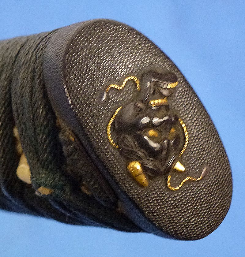 Japanese Wakizashi in Leather Combat Cover for Tank or Aviation Officers - Image 11