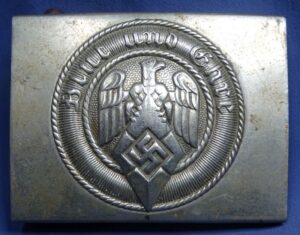 Nickle Plated HJ Belt Buckle