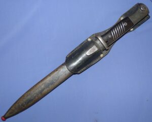 German Matching Numbers K98 Bayonet Dated 1941 With 1940 Frog