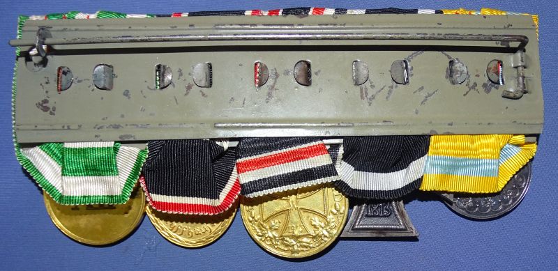 Imperial German 5 Place Medal Bar - Image 2