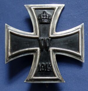 1914 Iron Cross 1st Class Marked "KO" -Königliches Münzamt Orden - Royal Mint