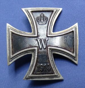 Prinzen Size 1914 Iron Cross 1st Class Marked "800" / Meybauer