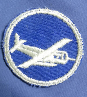 WWII Officer's Airborne Infantry Glider Overseas Cap Patch