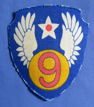 WWII 9th Army Airforce Printed Patch