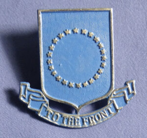 Theater Made 406th Infantry Regiment Laur DI/Crest 102nd Division