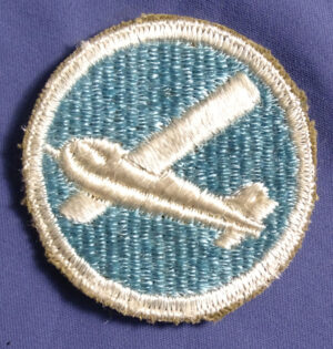 Early WWII Enlisted Man's Airborne Infantry Glider Overseas Cap Patch