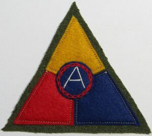 WWI 3rd Army Tank Corps Patch