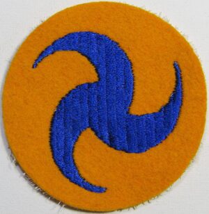 WWII AAF Headquarters Patch on Wool