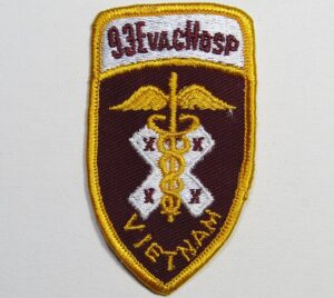 93rd Evacuation Hospital Patch