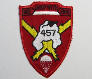 457th Airborne Field Artillery Battalion Patch