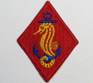 WWII USMC Ship Detachments Patch