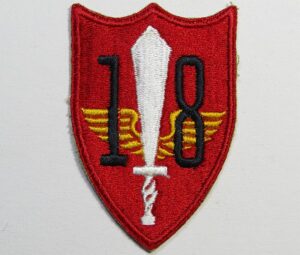 WWII 18th Defense Battalion Patch