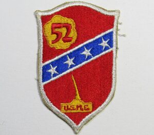 WWII USMC 52nd Defense Battalion Patch