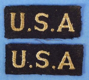 Pair Royal Air Force "U.S.A." Shoulder Titles