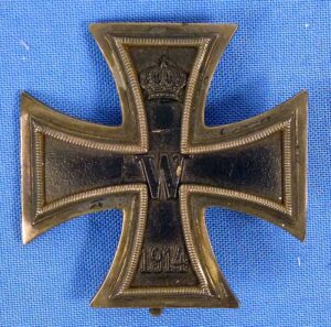 1914 Iron Cross First Class in 800 Silver