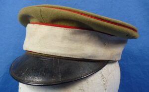 WWII Japanese Military Maneuvers Referee Army Officer Visor Cap