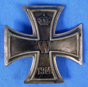1914 Iron Cross First Class in 800 Silver