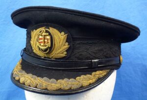 WWII Japanese Senior Officer Visor Cap of the Nippon Yusen Kaisha Shipping Company