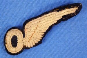 WWI British Royal Air Force Pin Back Observer Wing