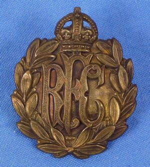 WWI British Royal Flying Corps Cap Badge
