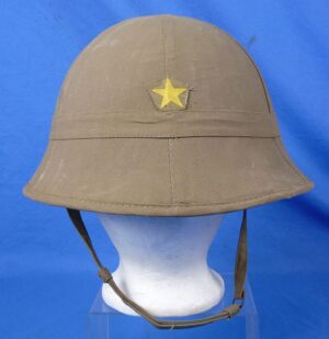 Near Mint Unissued 1943 Dated Japanese Army Sun Helmet