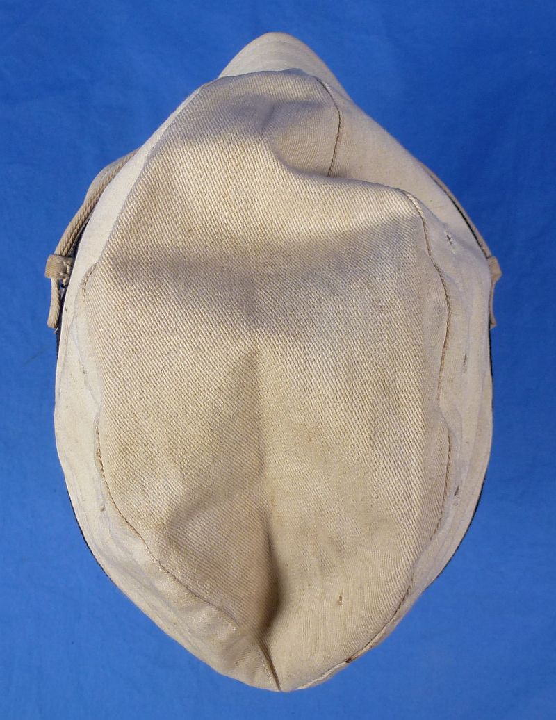 WWII Japanese Navy Officer White Field Cap - Image 6