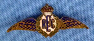 WWI British Royal Flying Corps Sweetheart Wing