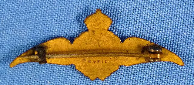 WWI British Royal Flying Corps Sweetheart Wing - Image 2