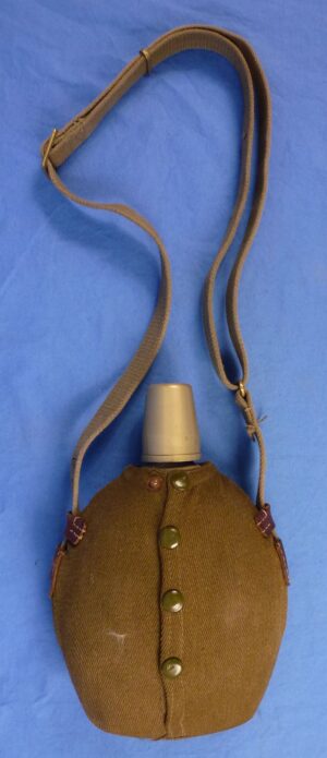 Named WWII Japanese Army Officer Canteen
