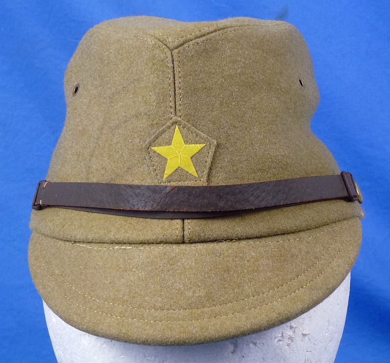 Near Mint Unissued Japanese Army EM/NCO Wool Field Cap - Image 2