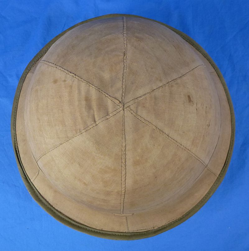1943 Dated Japanese Army Sun Helmet -Woven Green Straw Version - Image 5