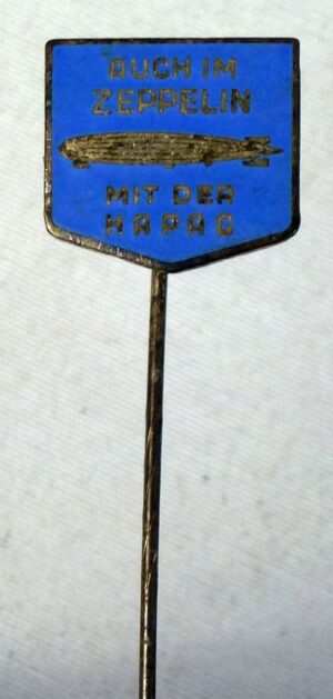 Hamburg Amerika Line Zeppelin Stickpin